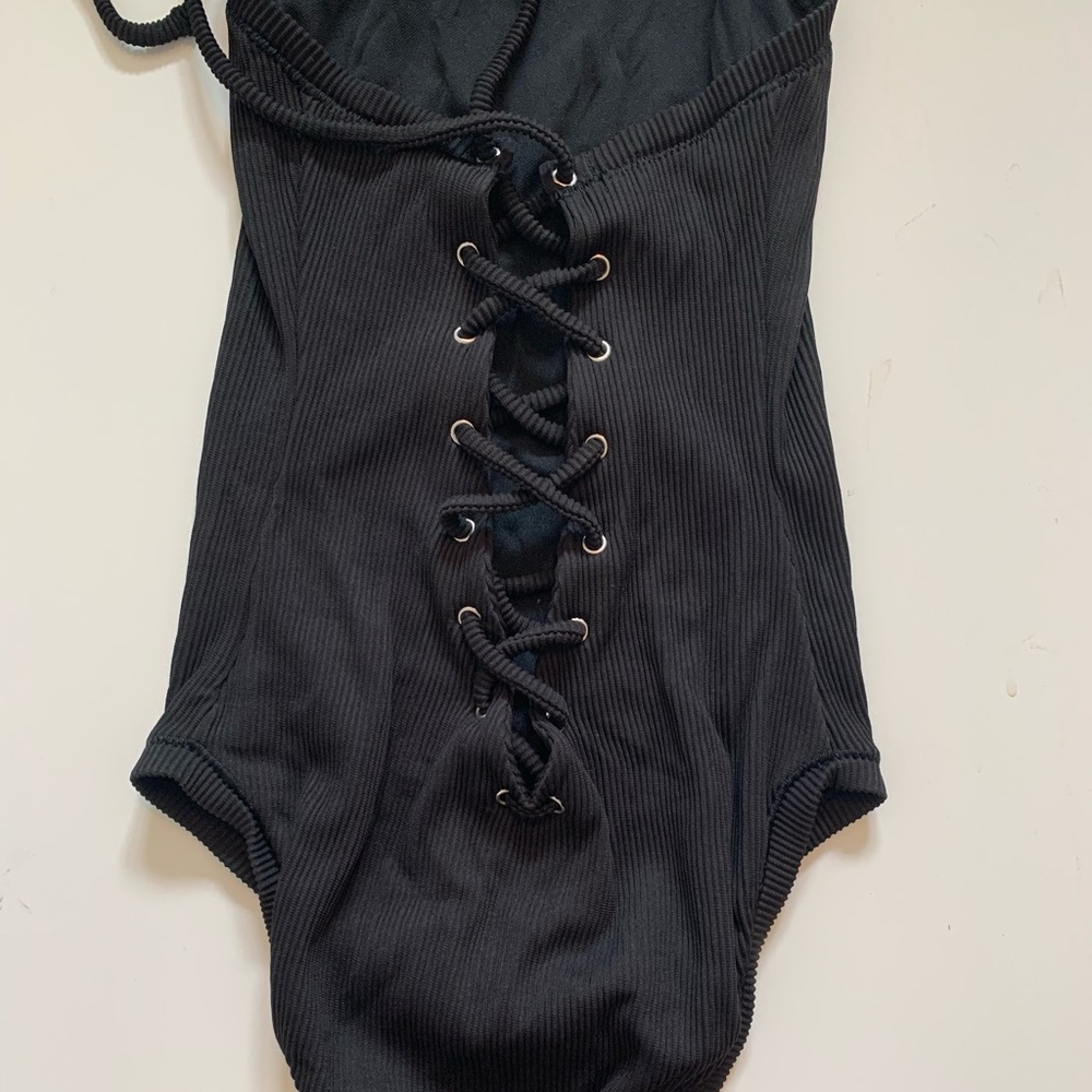 Halter one piece swimsuit/ bodysuit UO